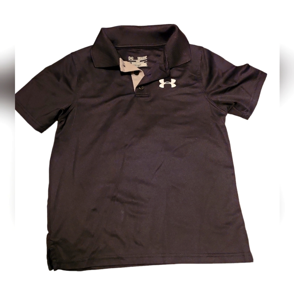 Boys Under Armour Heat Gear Golf Shirt